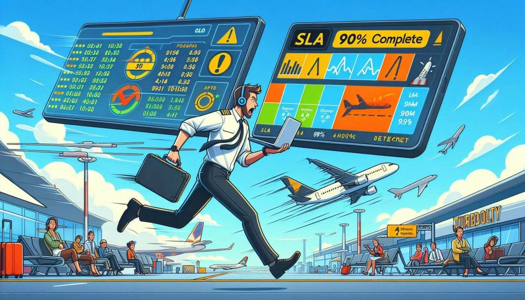 𝗘𝘃𝗲𝗿 𝘁𝗿𝗶𝗲𝗱 𝗲𝘅𝗽𝗹𝗮𝗶𝗻𝗶𝗻𝗴 𝗦𝗟𝗔𝘀 𝘁𝗼 𝘀𝘁𝗮𝗸𝗲𝗵𝗼𝗹𝗱𝗲𝗿𝘀/𝗰𝘂𝘀𝘁𝗼𝗺𝗲𝗿𝘀 𝗹𝗶𝗸𝗲 𝗶𝘁 𝗶𝘀 𝗮 𝗳𝗹𝗶𝗴𝗵𝘁&nbsp;𝘀𝗰𝗵𝗲𝗱𝘂𝗹𝗲?