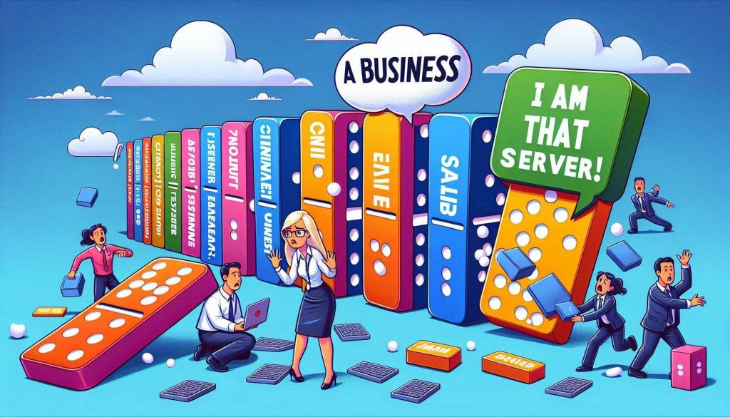 𝗜𝘁 𝗶𝘀 𝗮𝗹𝗹 𝗴𝗼𝗼𝗱 𝘂𝗻𝘁𝗶𝗹 𝗮 𝘀𝗶𝗻𝗴𝗹𝗲 𝘀𝗲𝗿𝘃𝗲𝗿 𝗼𝘂𝘁𝗮𝗴𝗲 𝗢𝗥 𝗮 𝘀𝗺𝗮𝗹𝗹 𝗺𝗶𝘀𝗰𝗼𝗻𝗳𝗶𝗴𝘂𝗿𝗮𝘁𝗶𝗼𝗻 𝗯𝗿𝗶𝗻𝗴𝘀 𝗱𝗼𝘄𝗻 𝘆𝗼𝘂𝗿 𝗲𝗻𝘁𝗶𝗿𝗲&nbsp;𝘄𝗼𝗿𝗸𝗳𝗹𝗼𝘄!