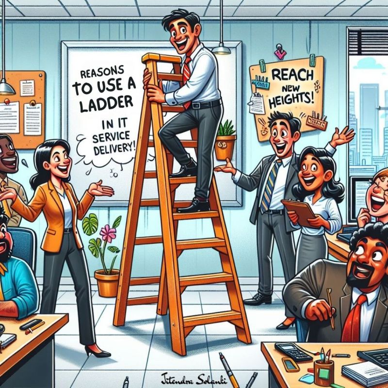 𝗪𝗵𝘆 𝗱𝗶𝗱 𝘁𝗵𝗲 𝗜𝗧 𝗺𝗮𝗻𝗮𝗴𝗲𝗿 𝗯𝗿𝗶𝗻𝗴 𝗮 𝗹𝗮𝗱𝗱𝗲𝗿 𝘁𝗼&nbsp;𝘄𝗼𝗿𝗸?