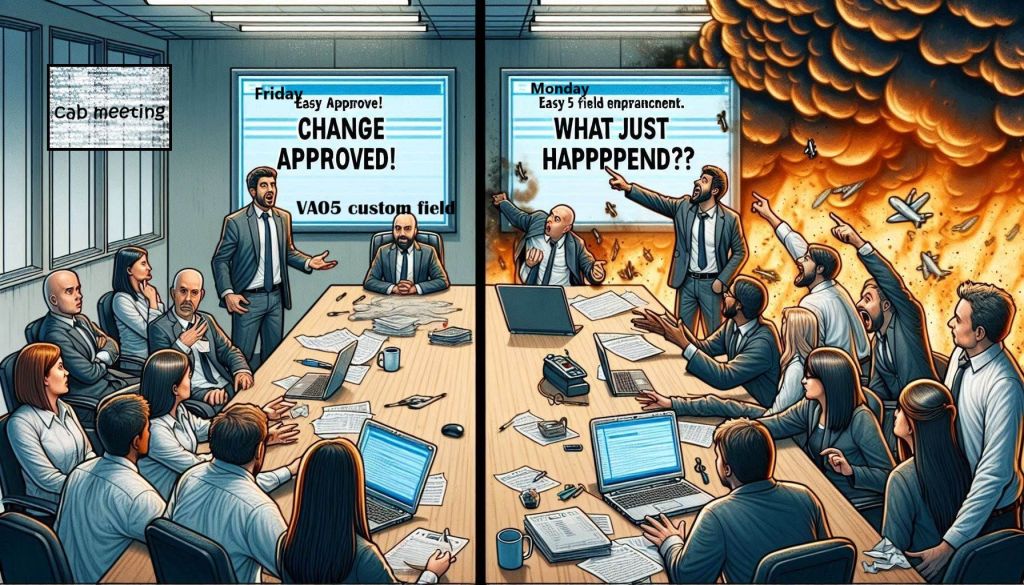 𝗜𝘁 𝗶𝘀 𝗷𝘂𝘀𝘁 𝗮 𝗰𝘂𝘀𝘁𝗼𝗺 𝗳𝗶𝗲𝗹𝗱 𝗶𝗻 𝗩𝗔𝟬𝟱 𝗶𝗻 𝗦𝗔𝗣,” 𝘁𝗵𝗲𝘆 𝘀𝗮𝗶𝗱. “𝗪𝗵𝗮𝘁 𝗰𝗼𝘂𝗹𝗱 𝗽𝗼𝘀𝘀𝗶𝗯𝗹𝘆 𝗴𝗼 𝘄𝗿𝗼𝗻𝗴?”…